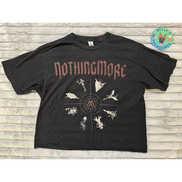 unbranded Other - Nothingmore Medium Concert‎ 2022 Tour Band Crop Shirt A Little Bir Heavenly